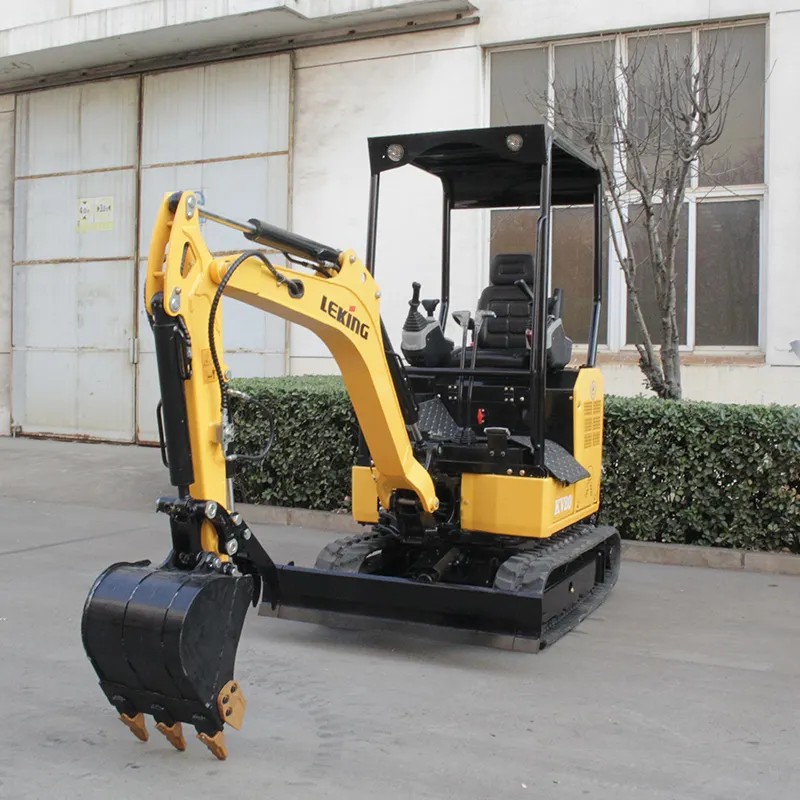 1 Ton hydraulesch Bauerenhaff Mini Crawler Excavator